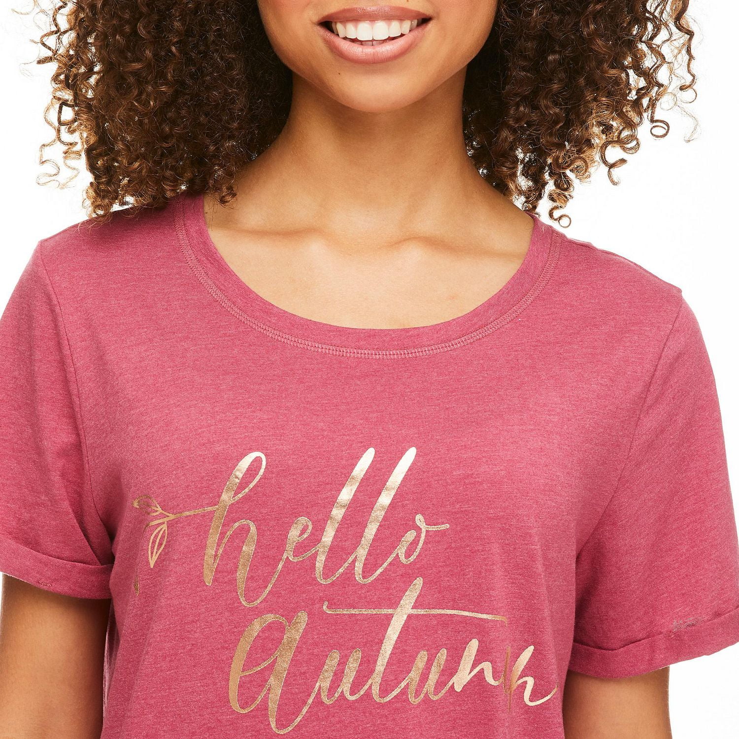 George Women's Rolled Sleeve Nightshirt