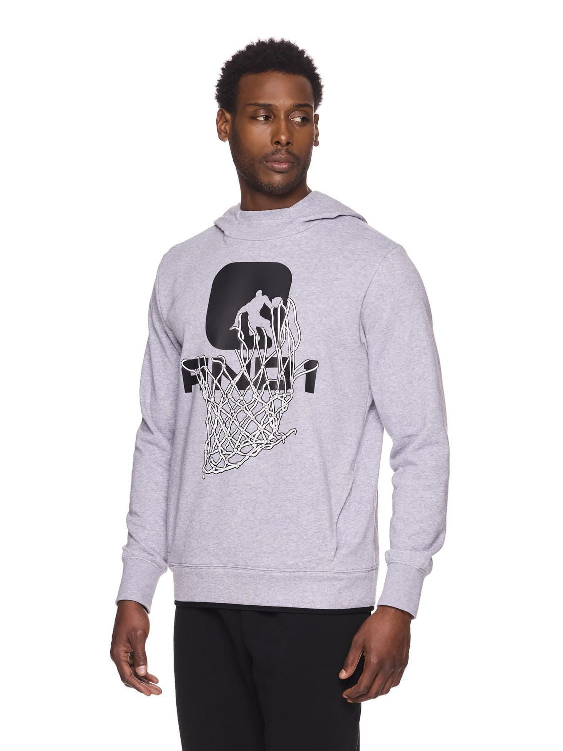 AND1 Men's Bank Shot Graphic Hoodie