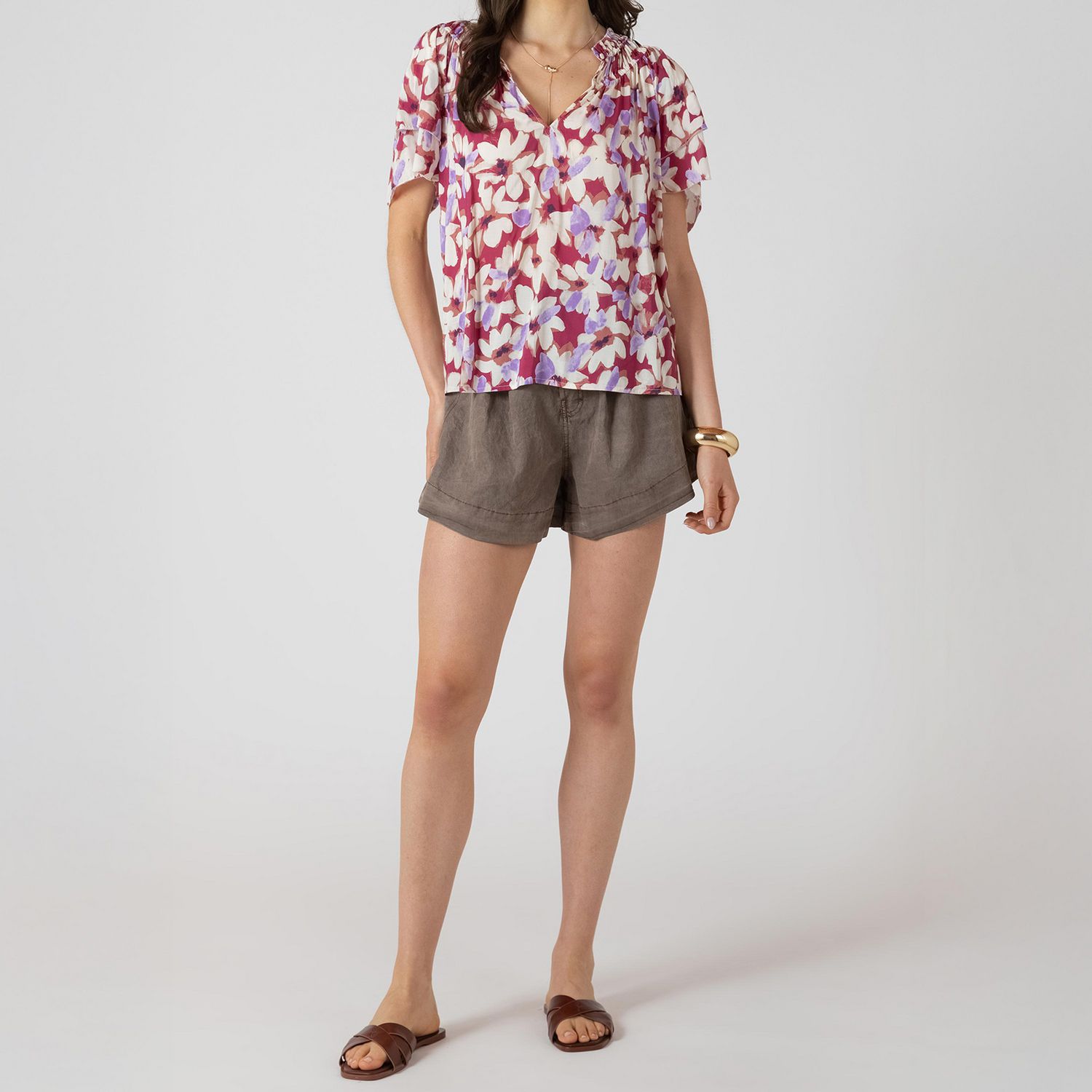 Devoted, Blouse à manches flottantes, tailles TP TG