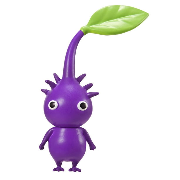 Figurine articulée limitée de 2,5 po de Nintendo - Pikmin violet
