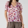 thumbnail image 1 of Devoted, Blouse à manches flottantes, tailles TP à TG, 1 of 4