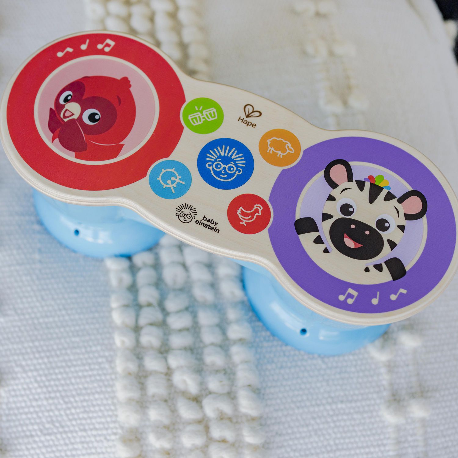 Baby Einstein Upbeat Tunes Magic Touch Drum​, Baby can discover