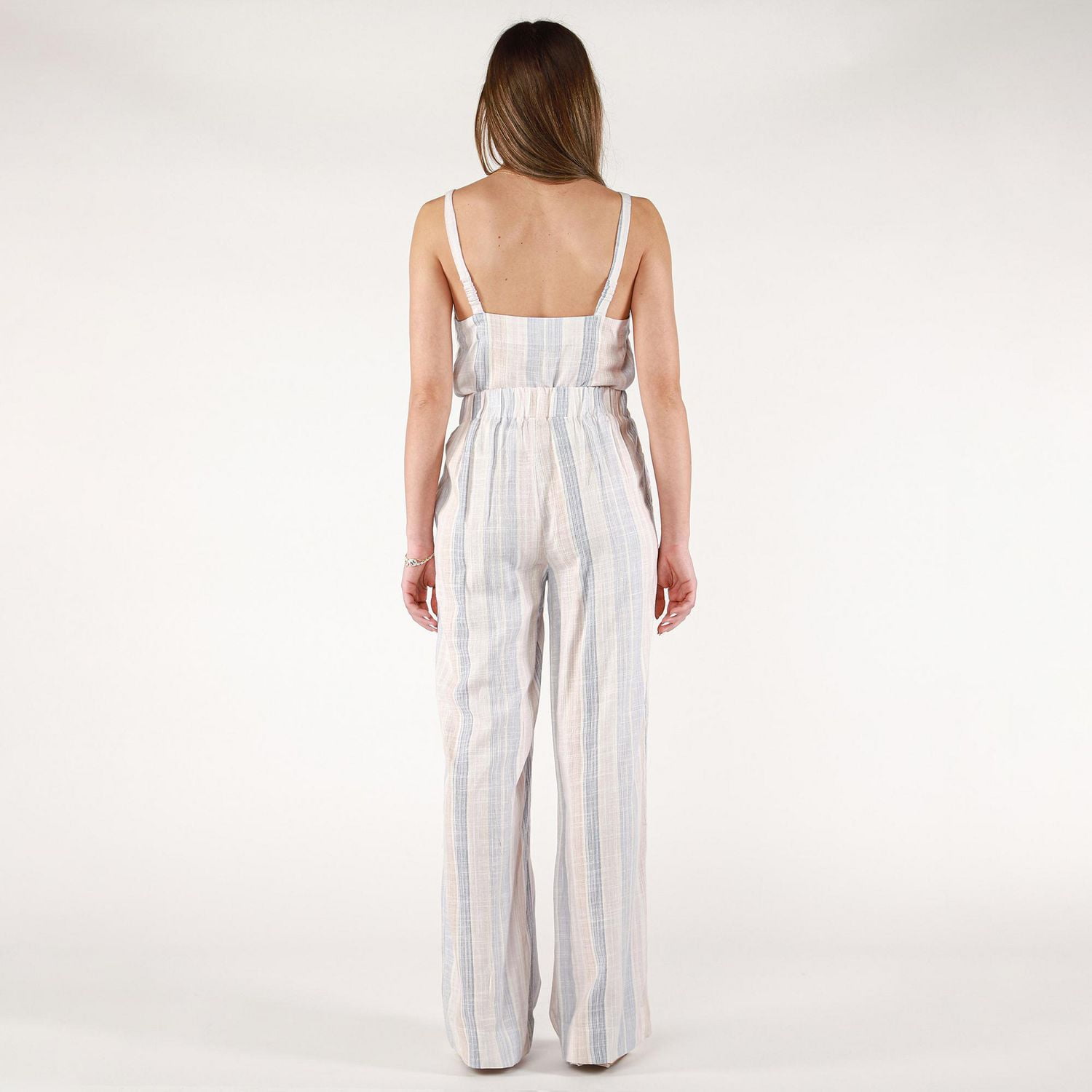DV Pantalon taille haute à jambe large