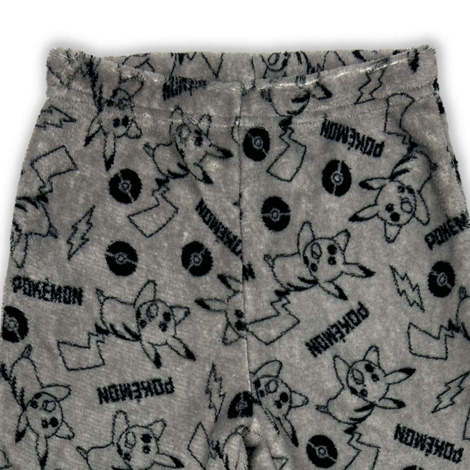 Pokemon Boys 2 pc pajama set, includes long sleeve top with crew neck and cuffs with elastic band at th wrist it is a  pull on closure, with long pants with elastic waist and ankles