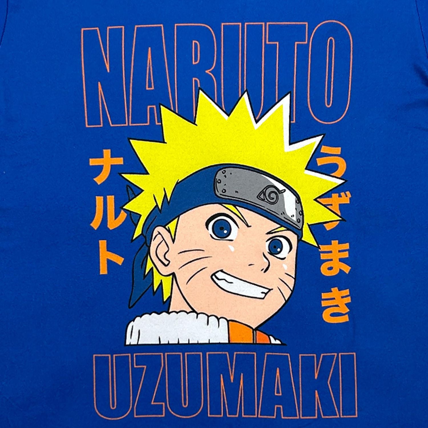 Naruto Ensemble pyjama 2 pièces pour garçon, comprend un haut à manches longues avec col rond et poignets avec bande élastique au poignet, il s'agit d'une fermeture à enfiler, avec un pantalon long avec taille et chevilles élastiques