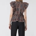 thumbnail image 3 of Devoted, Ruffled Tencel Blouse, Sizes XS-XL, 3 of 4