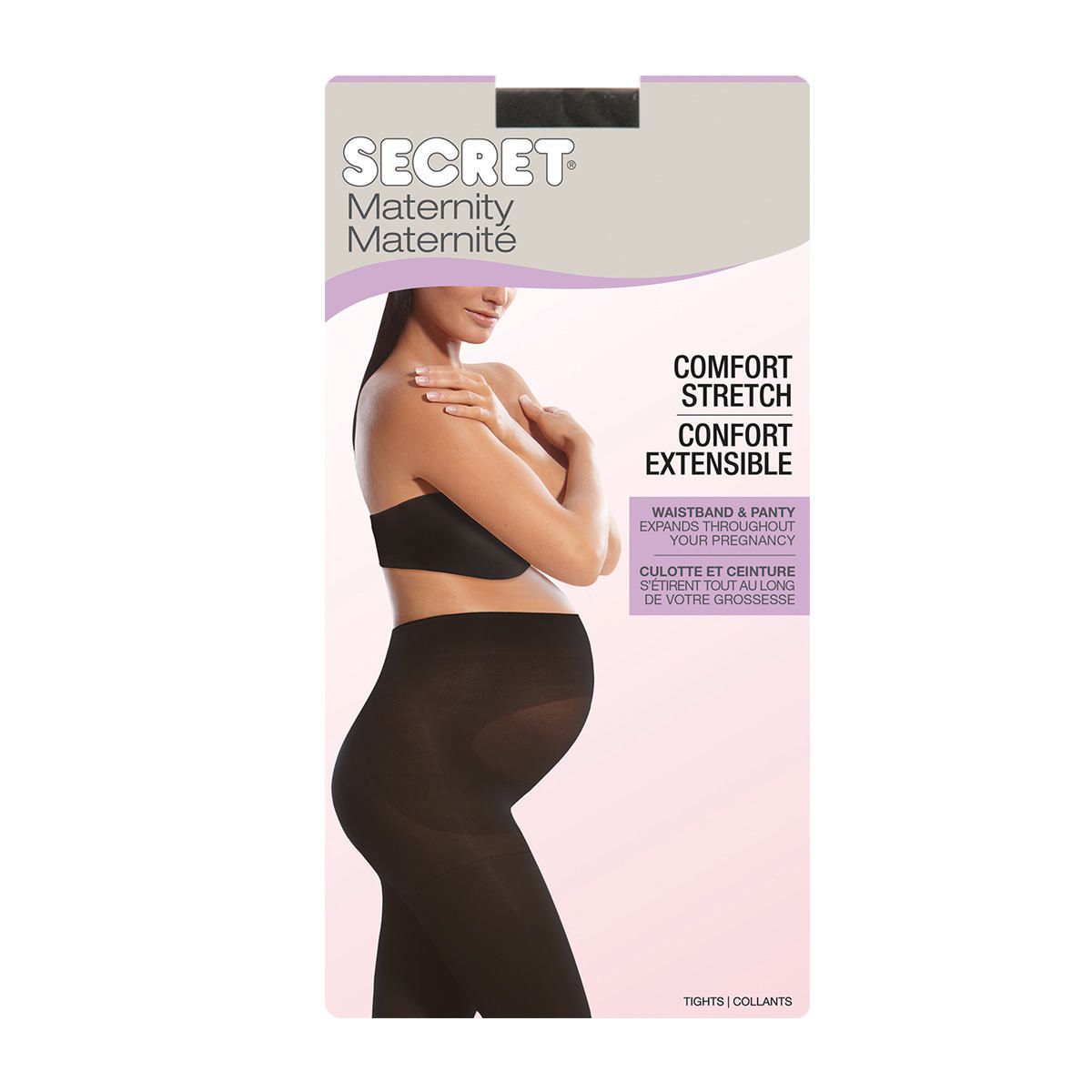 Secret® Maternity Waistband-Free Tights 