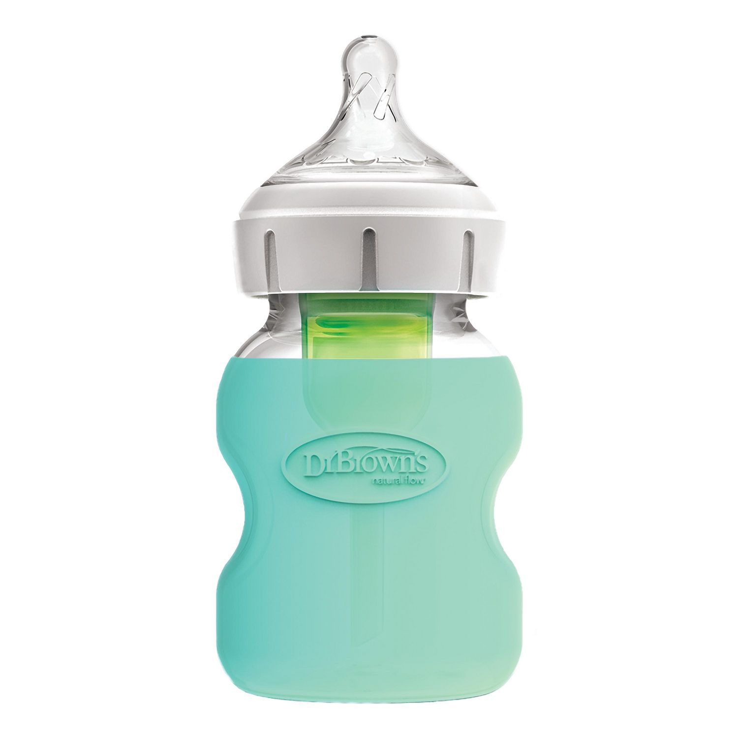 Manchon De Biberon À Col Large Dr. Brown's En Silicone 150 Ml Vert |  Walmart Canada