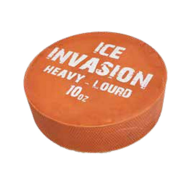 Ice Invasion 10oz Rondelle de Hockey Orange