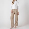 thumbnail image 2 of Devoted, Rhinestone Detail Button Front Blouse, Sizes XS-XL, 2 of 4