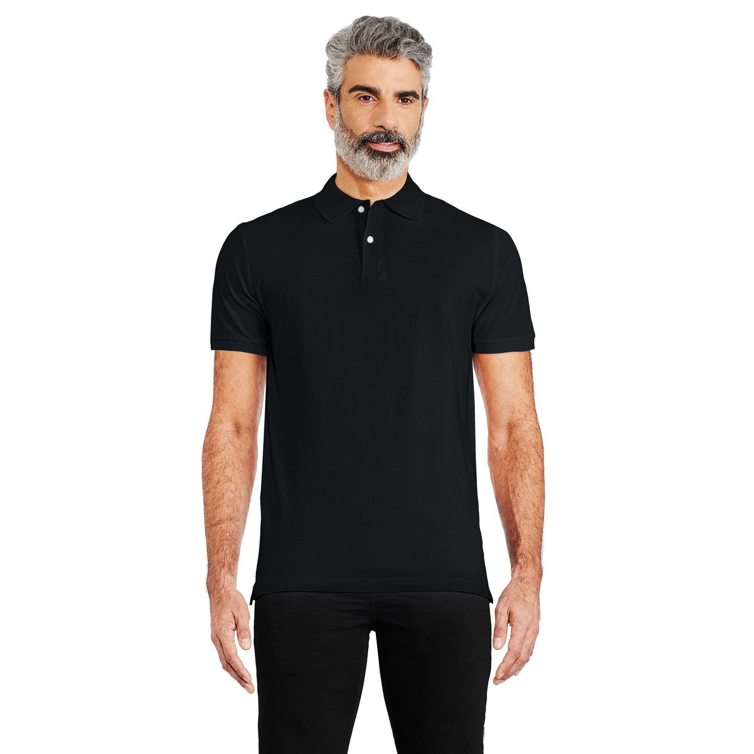 George Men's Short Sleeve Pique Polo 