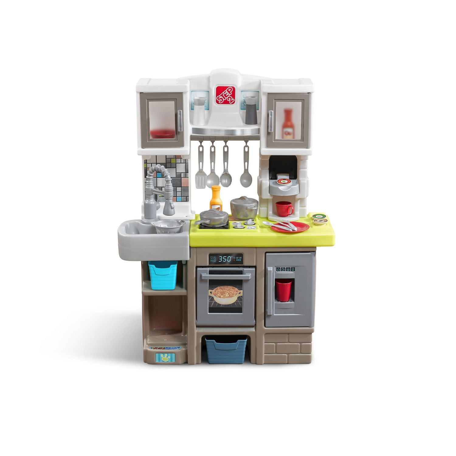 step2 contemporary unisex junior chef kitchen playset