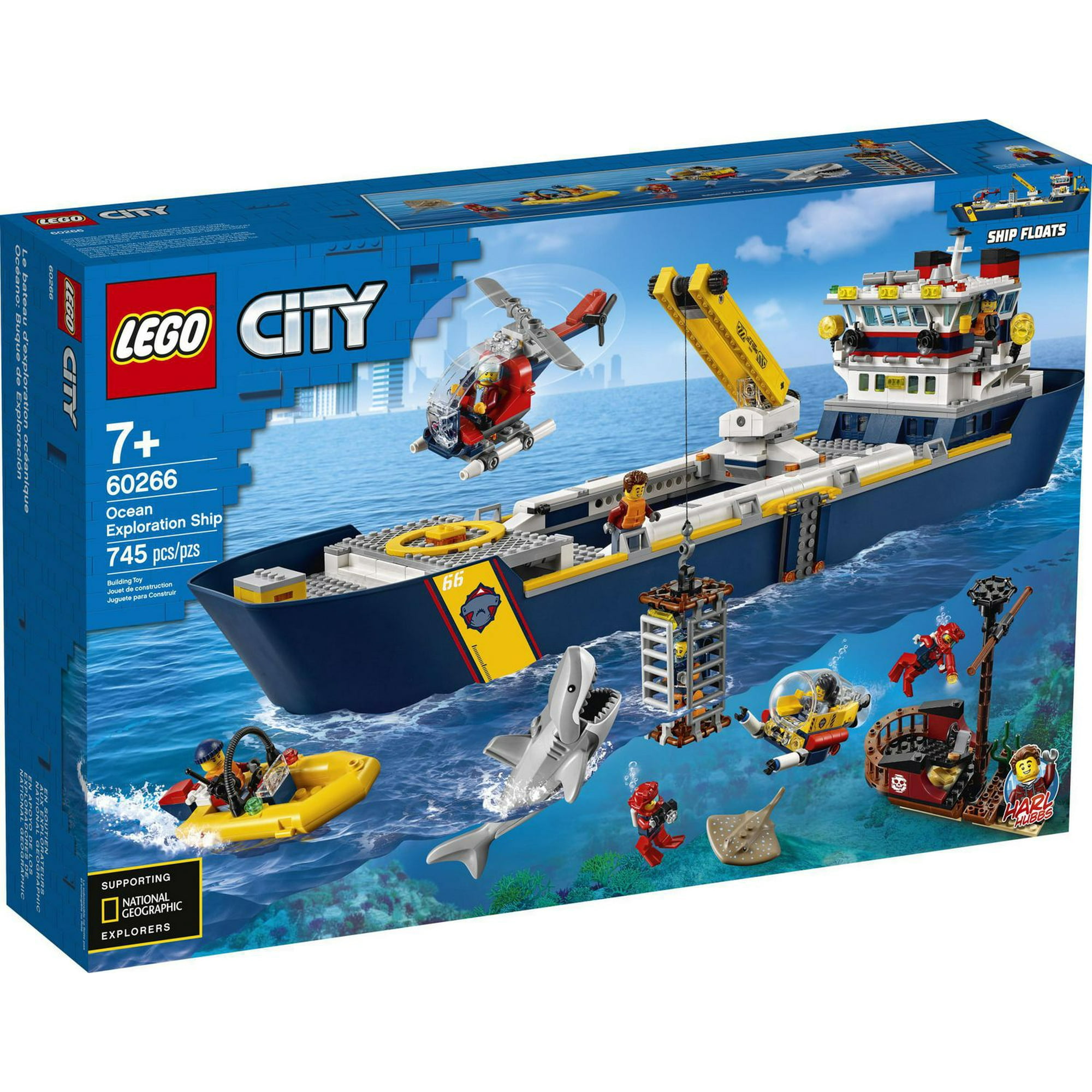 OundarM City Fishing Boat Building Set, City Sailboat and Ship Building Set  with Fisherman's Hut, Ocean Exploration Marine Toys for 6+ Boys Girls,  Adults, Compatible with Lgo (610 Pcs) : : Toys