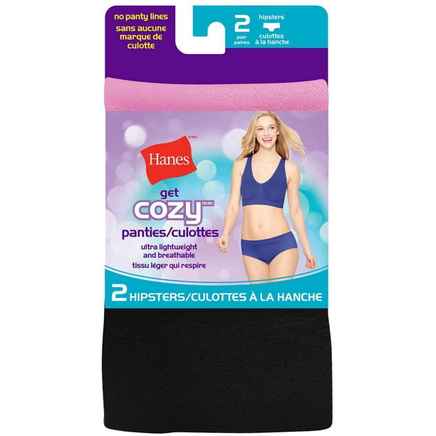Hanes Women's Get Cozy™ Panty Hipster - Pack of 2 