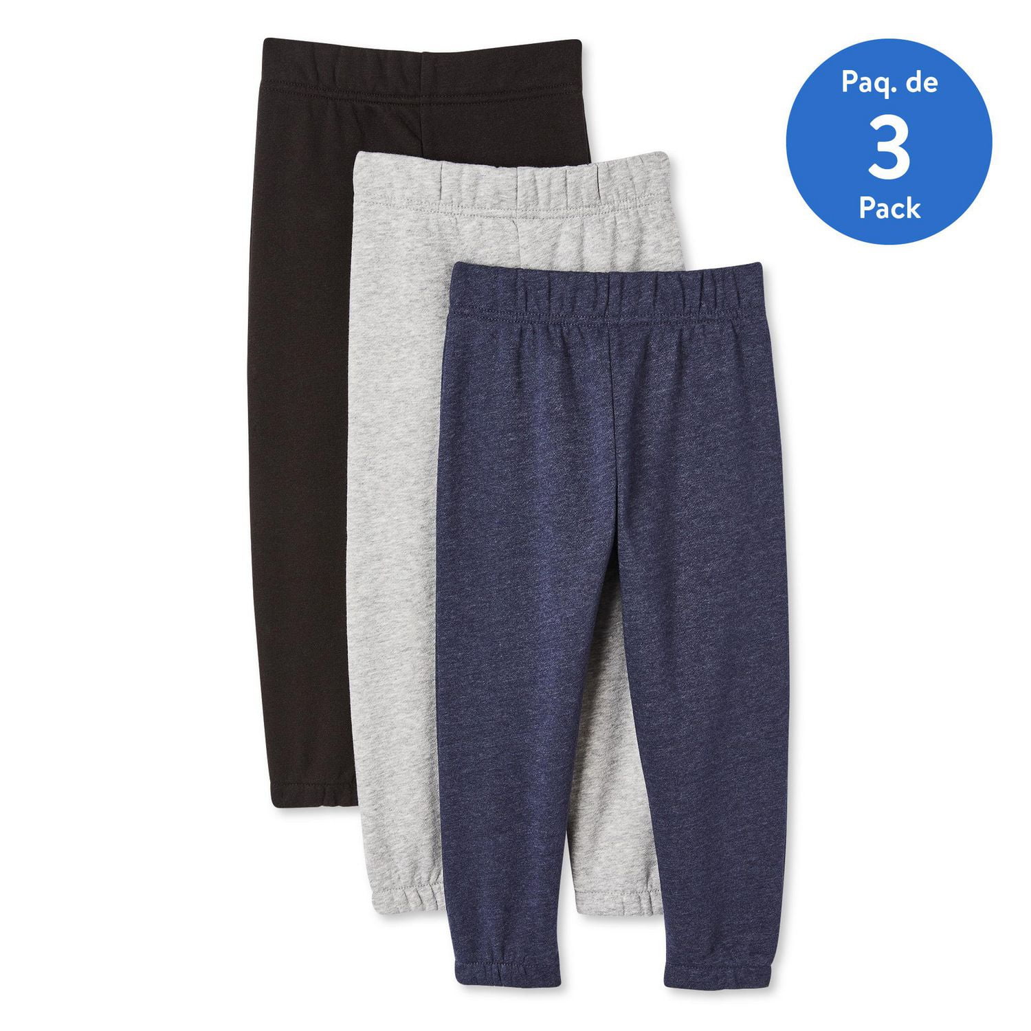George Toddler Boys' Fleece Jogger 3-Pack