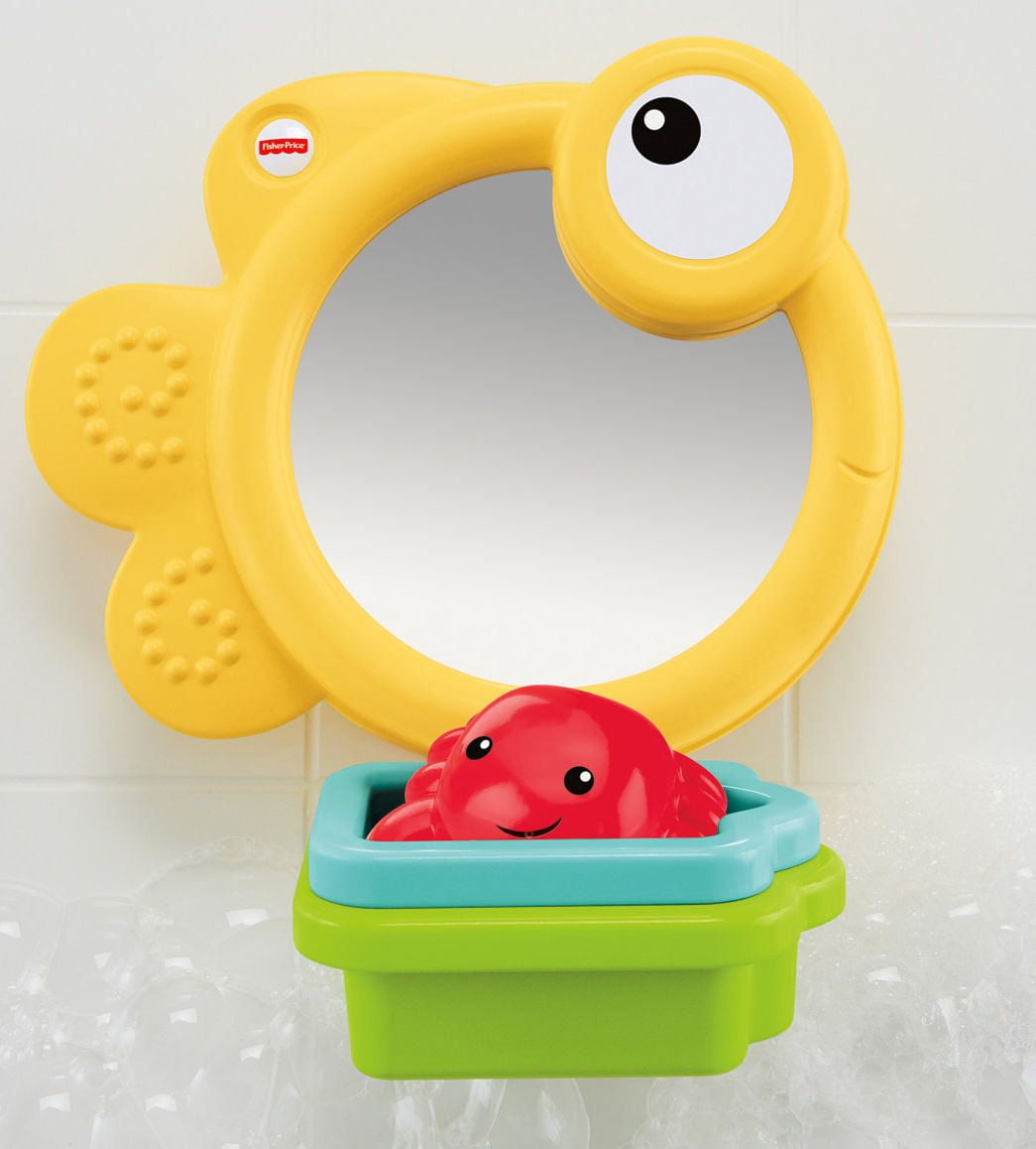 baby bath mirror toy