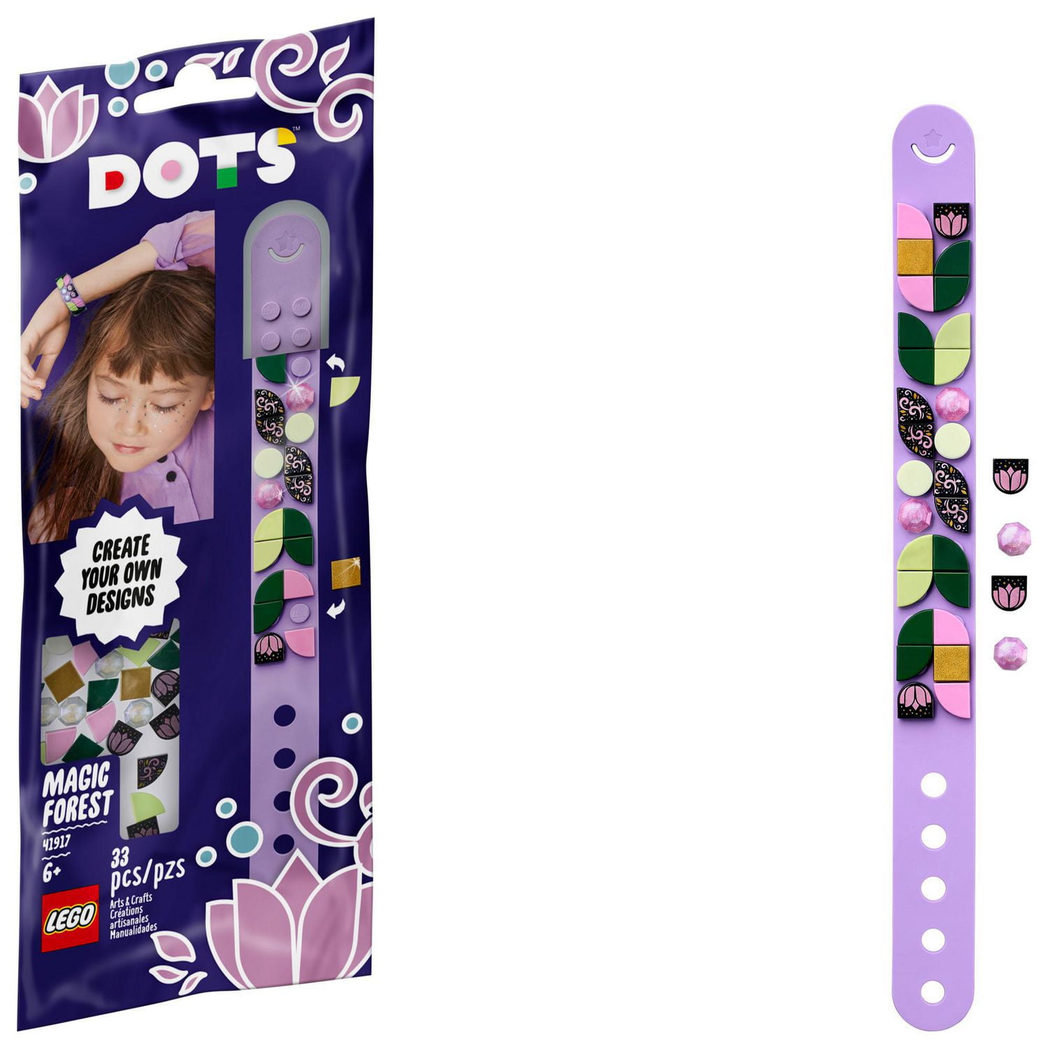 LEGO DOTS Magic Forest Bracelet 41917 DIY Craft Bracelet Toy Kit