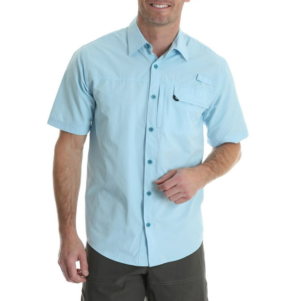 Chemise randonnée fonctionnelle à manches courtes Wrangler pour hommes