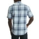 Chemise tissée à carreaux à manches courtes de première qualité Wrangler pour hommes – image 2 sur 3