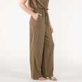 thumbnail image 3 of DV pantalon en satin à jambe large, 3 of 7