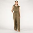 thumbnail image 2 of DV pantalon en satin à jambe large, 2 of 7