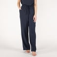 thumbnail image 1 of DV pantalon en satin à jambe large, 1 of 7