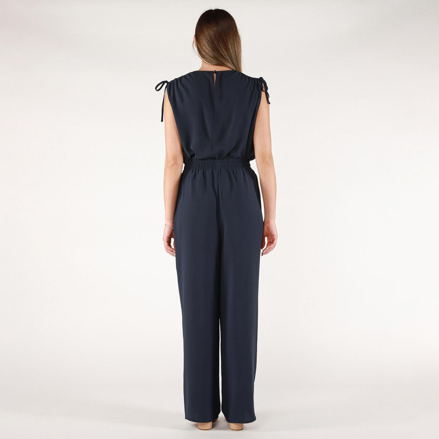 DV wide leg satin pant