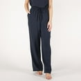thumbnail image 1 of DV pantalon en satin à jambe large, 1 of 7