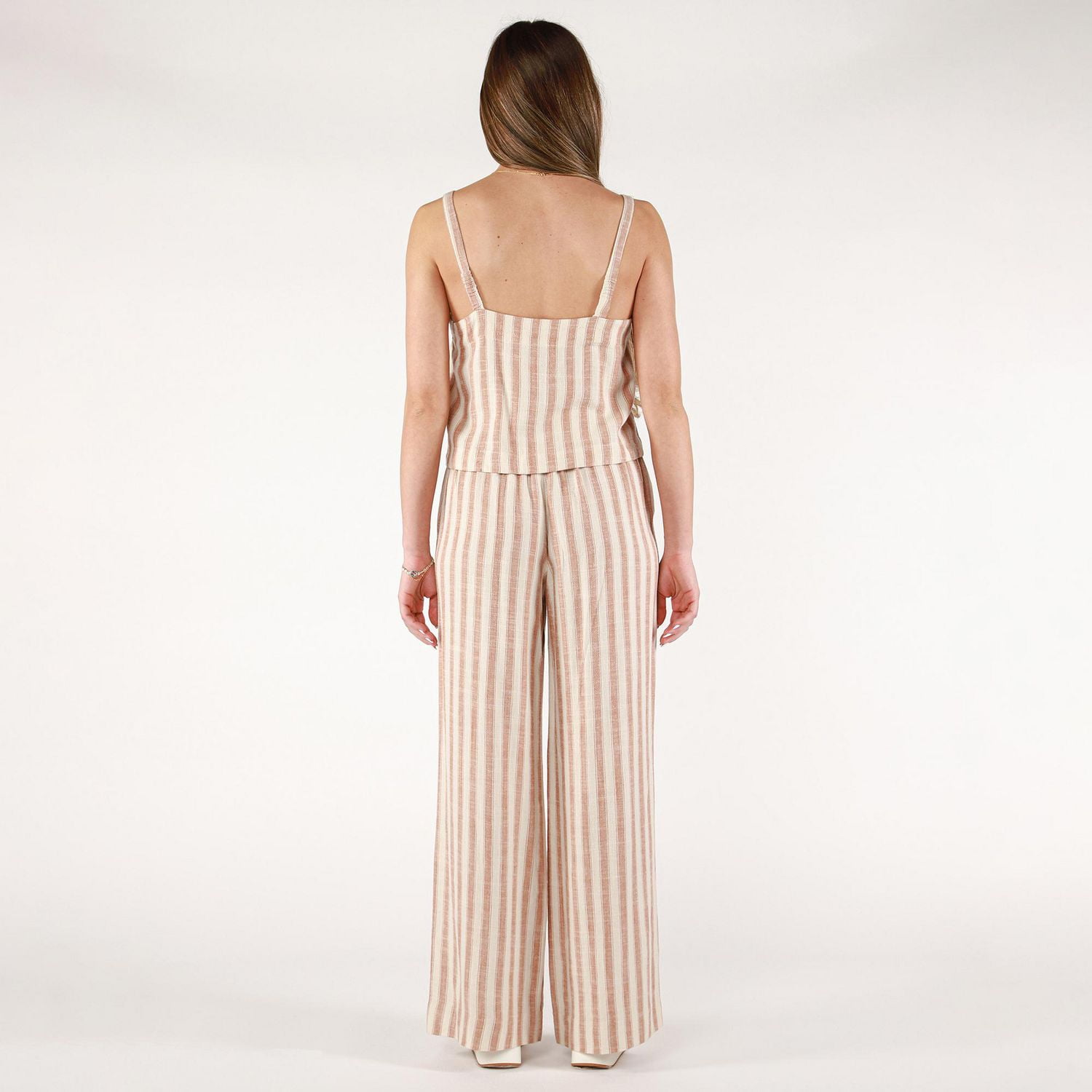 DV Striped camisole with button up front