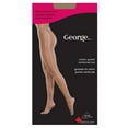 thumbnail image 3 of George Women's' Silky Control Top Pantyhose, 3 of 9