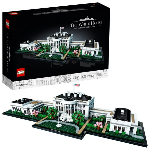 Collection LEGO Architecture : La Maison-Blanche 21054 Ensemble de construction (1 483 pièces)