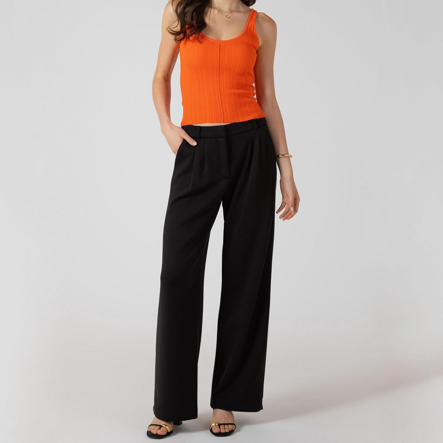 Devoted, Scoopneck Ribbed Sweater, Sizes XS-XL