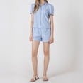 thumbnail image 2 of Devoted, Pearl Detail Button Front Blouse, Sizes XS-XL, 2 of 4