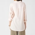 thumbnail image 3 of Devoted, Textured Button Front Blouse, Sizes XS-XL, 3 of 4
