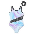 thumbnail image 1 of Justice Girls' Printed Leotard 2-Piece Set, 1 of 2