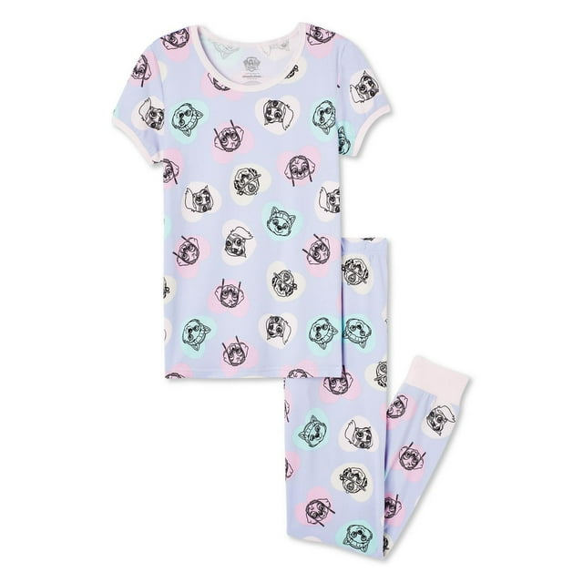 Paw Patrol Girls' Pajama 2-Piece Set