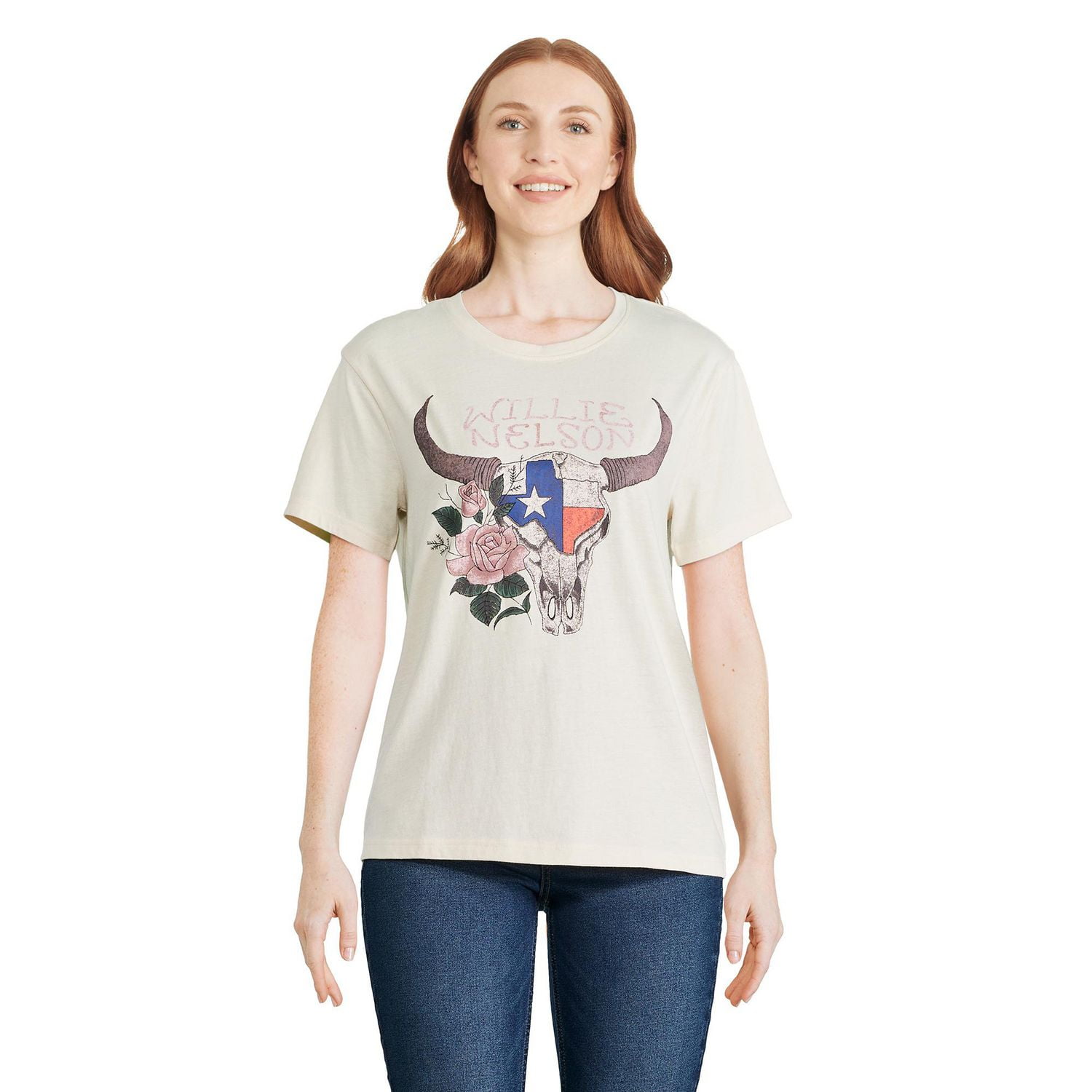 Zion Rootswear Women's Willie Nelson Tee, Sizes XS-XL
