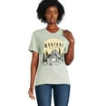 thumbnail image 1 of Peanuts Women's Snoopy Boyfriend Fit Tee, 1 of 3