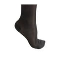 thumbnail image 2 of BIOS Living Compression Sheer Hosiery, Knee Length in Black, Size Medium, Moderate Compression (15-20mmHg), 2 of 5
