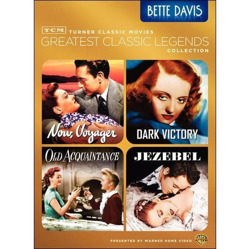 TCM Greatest Classic Legends: Bette Davis - Now, Voyager / Dark Victory / Old Acquaintance / Jezebel