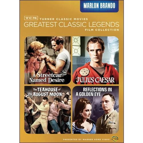 TCM Greatest Classic Legends: Marlon Brando - A Streetcar Named Desire / Julius Caesar / The Teahouse Of The August Moon / Reflections In A Golden Eye