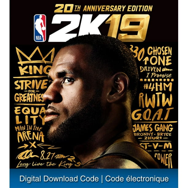 20th Anniversary Edition NBA 2K19 Xbox One