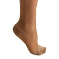 thumbnail image 2 of BIOS Living Compression Sheer Hosiery, Knee Length in Beige, Size Large, Moderate Compression (15-20mmHg), 2 of 5