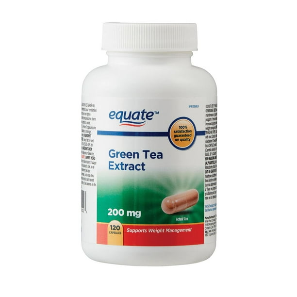 Extrait de thé vert Equate 200 mg