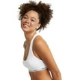 thumbnail image 3 of Hanes Originals Stretch Racerback Bralette, 3 of 4