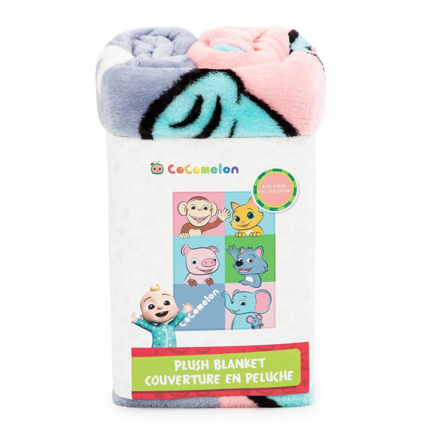 Cocomelon fleece blanket sale