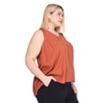 thumbnail image 2 of Lane Bryant Women's Plus V-Neck Top, 2 of 6