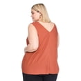 thumbnail image 3 of Lane Bryant Women's Plus V-Neck Top, 3 of 6