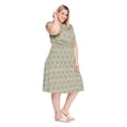 thumbnail image 2 of Lane Bryant Women's Plus Front Twist Dress, 2 of 6