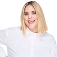 thumbnail image 4 of Lane Bryant Women's Plus Linen-Blend Button-Up Shirt, 4 of 6